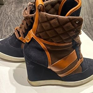 chloe wedge sneakers 37.5